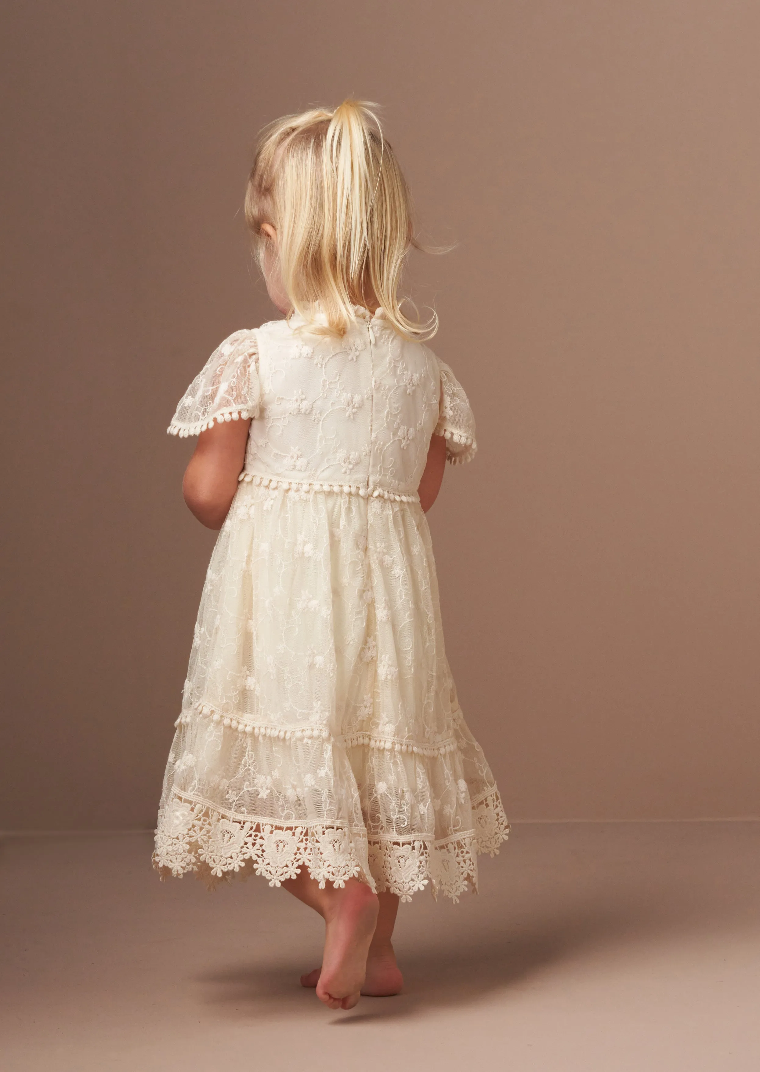 Felicitie Ivory Lace Dress