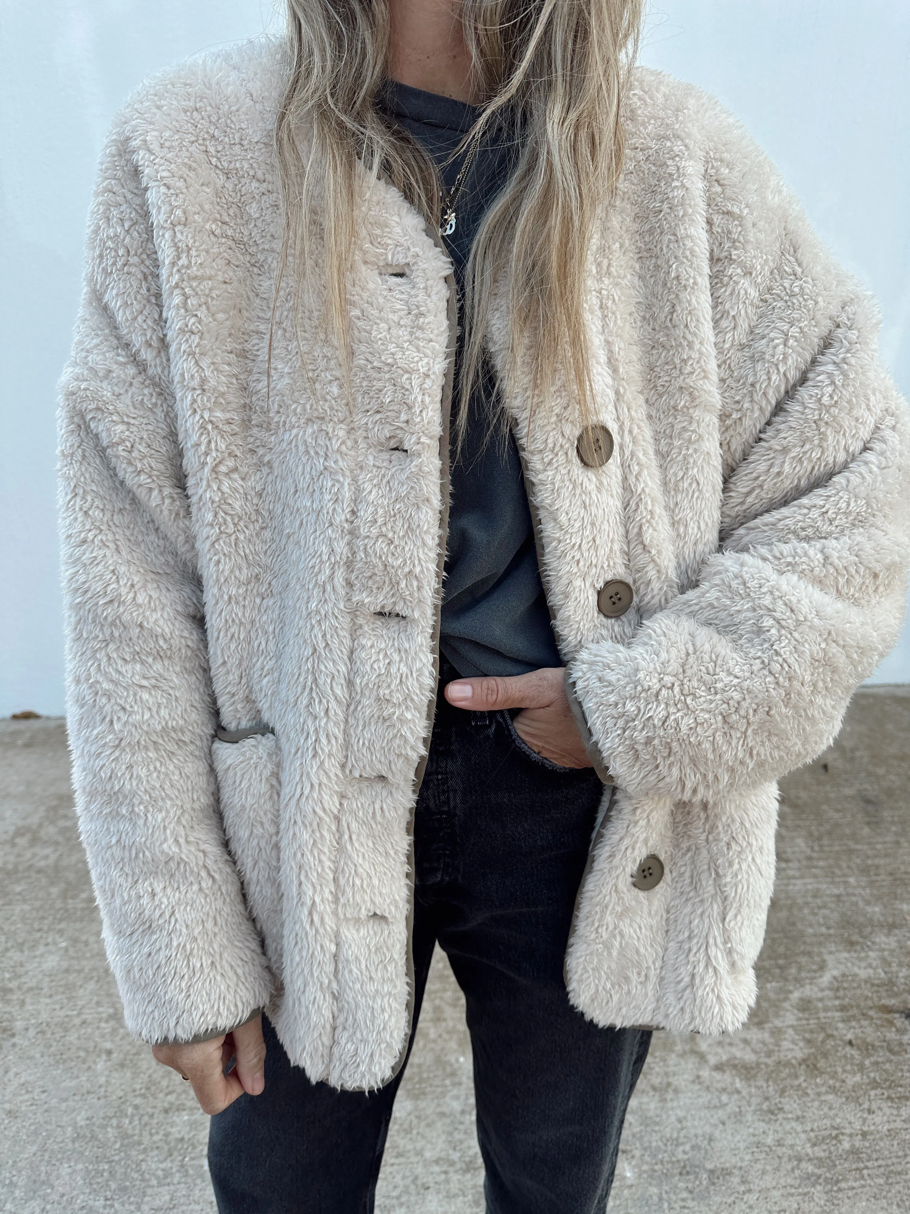 Frankie Sherpa Jacket