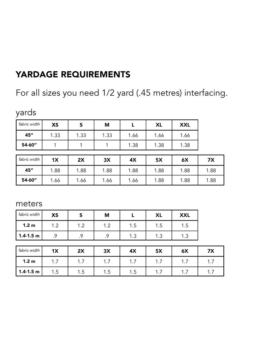 Friday Pattern Company - Square Neck Top