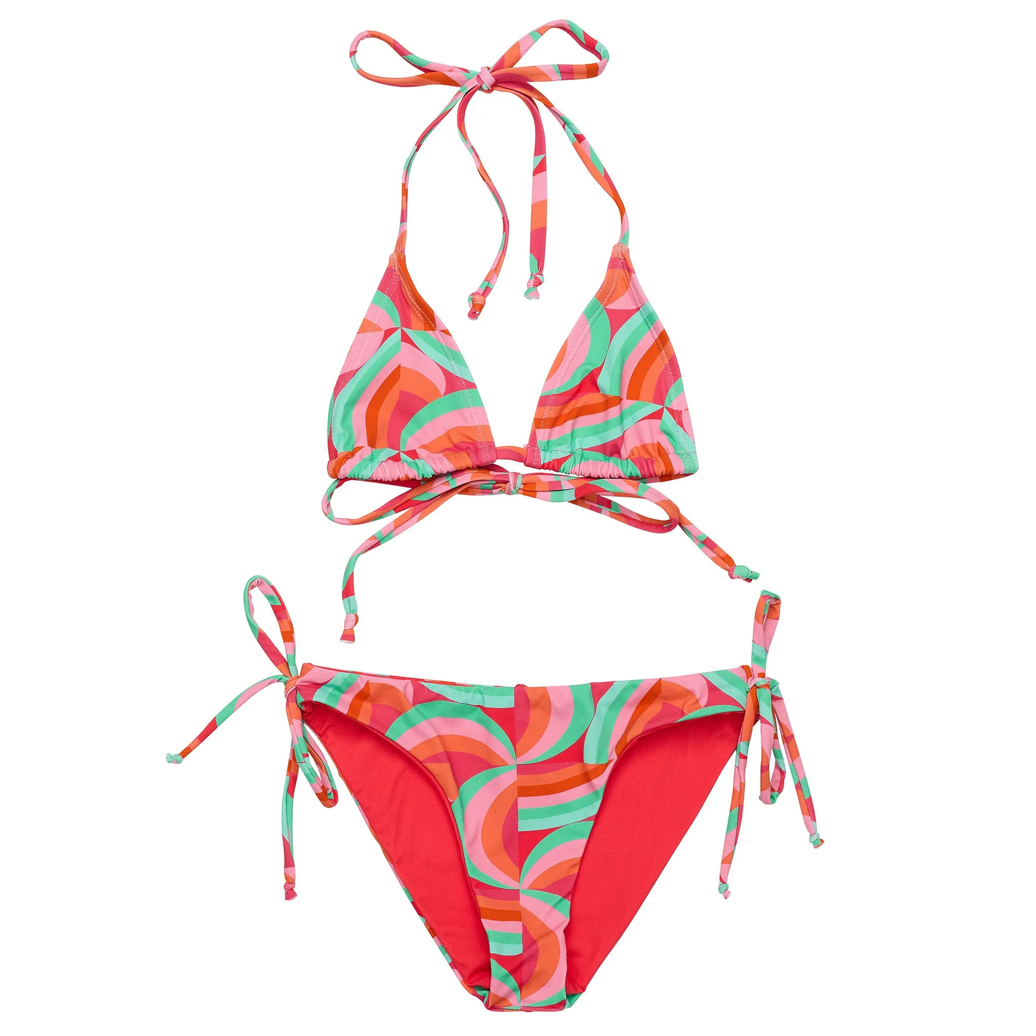 Geo Melon Sustainable Triangle Bikini