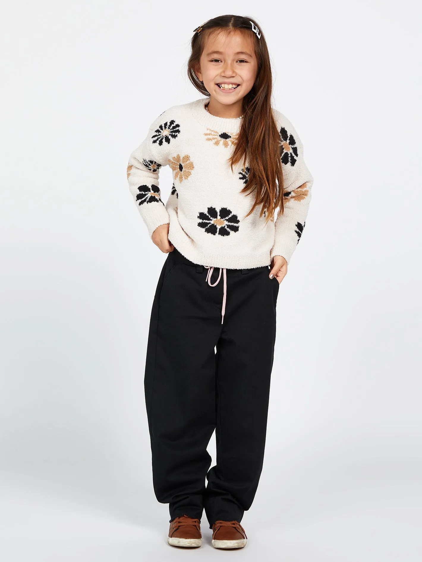 Girls Amazing Dazy Sweater - Sand