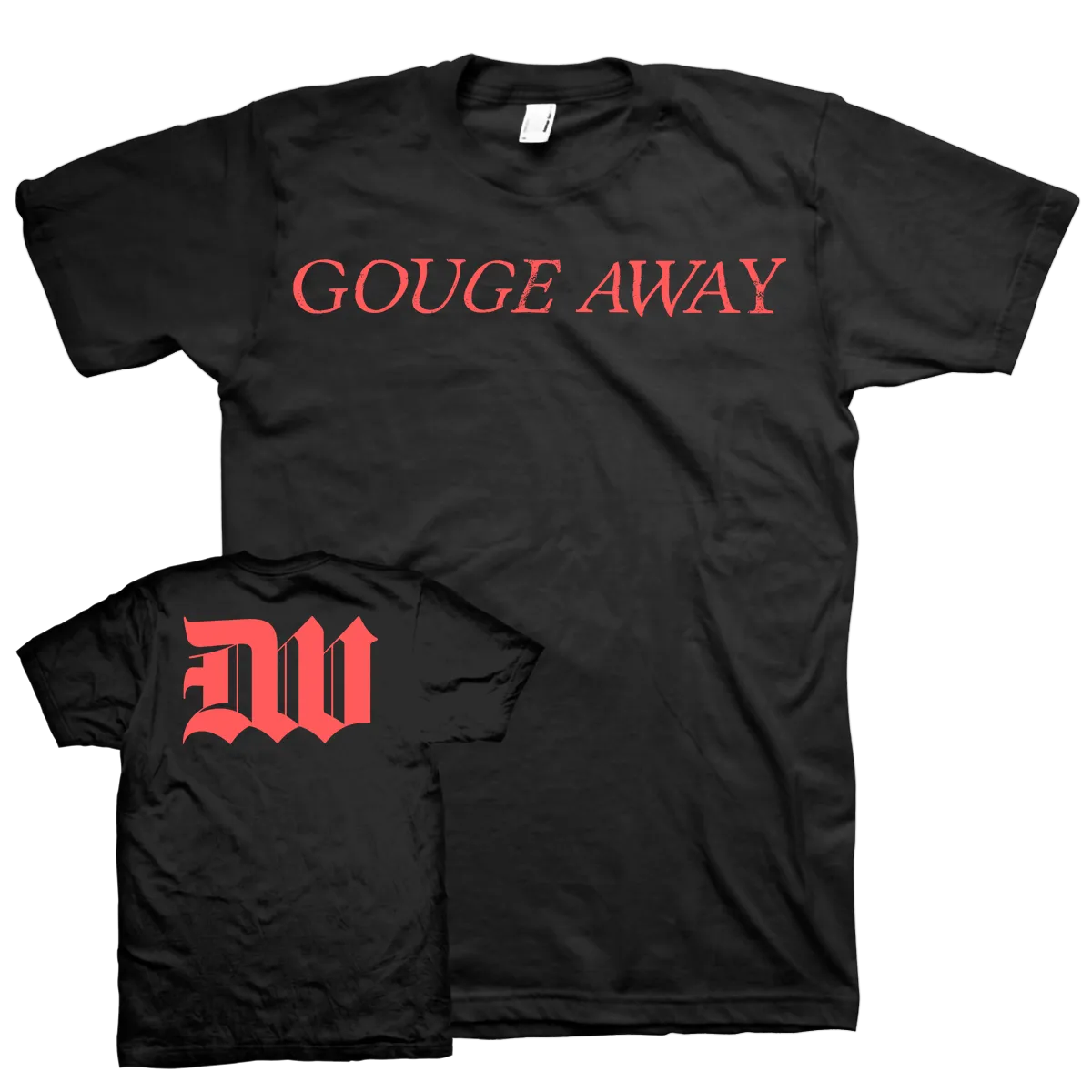 Gouge Away "Logo" Black T-Shirt