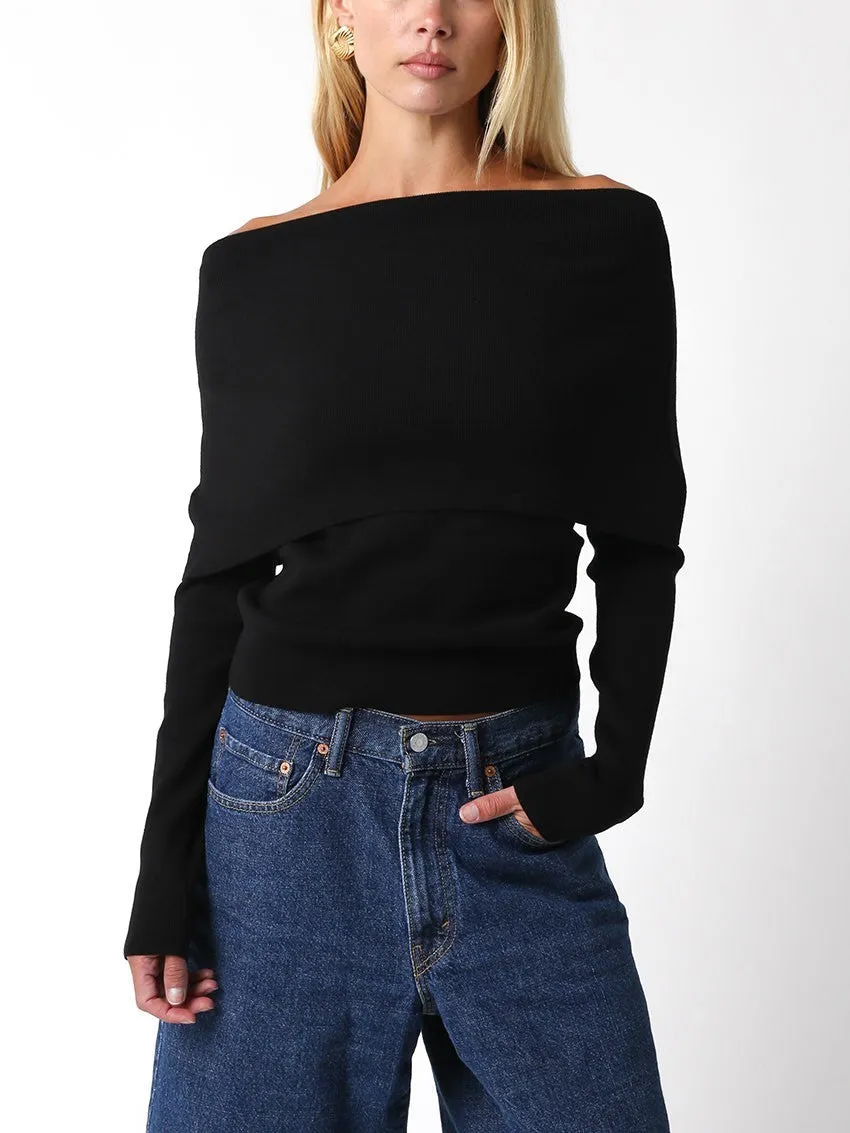 Gracie Off Shoulder Sweater