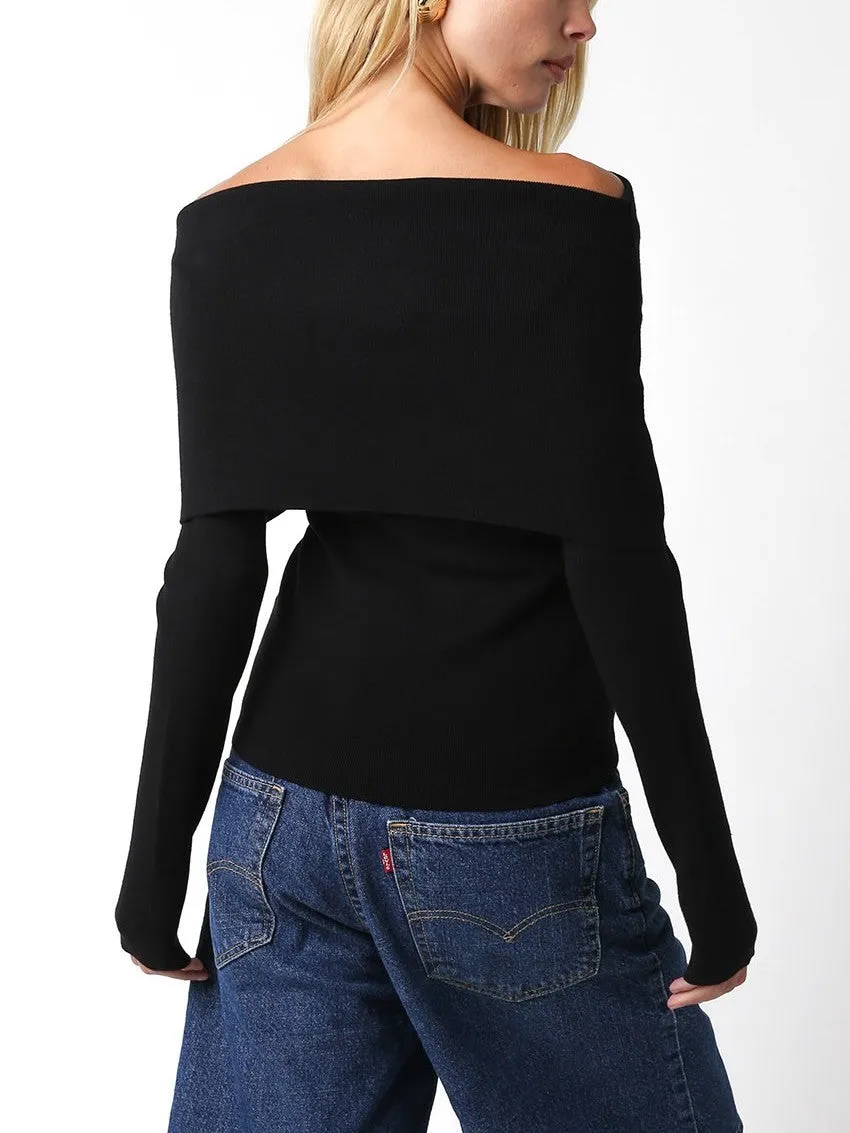 Gracie Off Shoulder Sweater