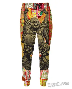 Happy Buddha Textile Sweatpants