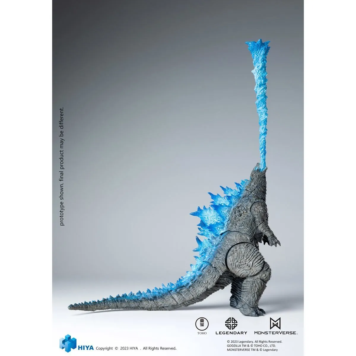 Hiya Toys Exquisite Basic Series Godzilla vs. Kong Heat Ray Godzilla (Translucent Version)