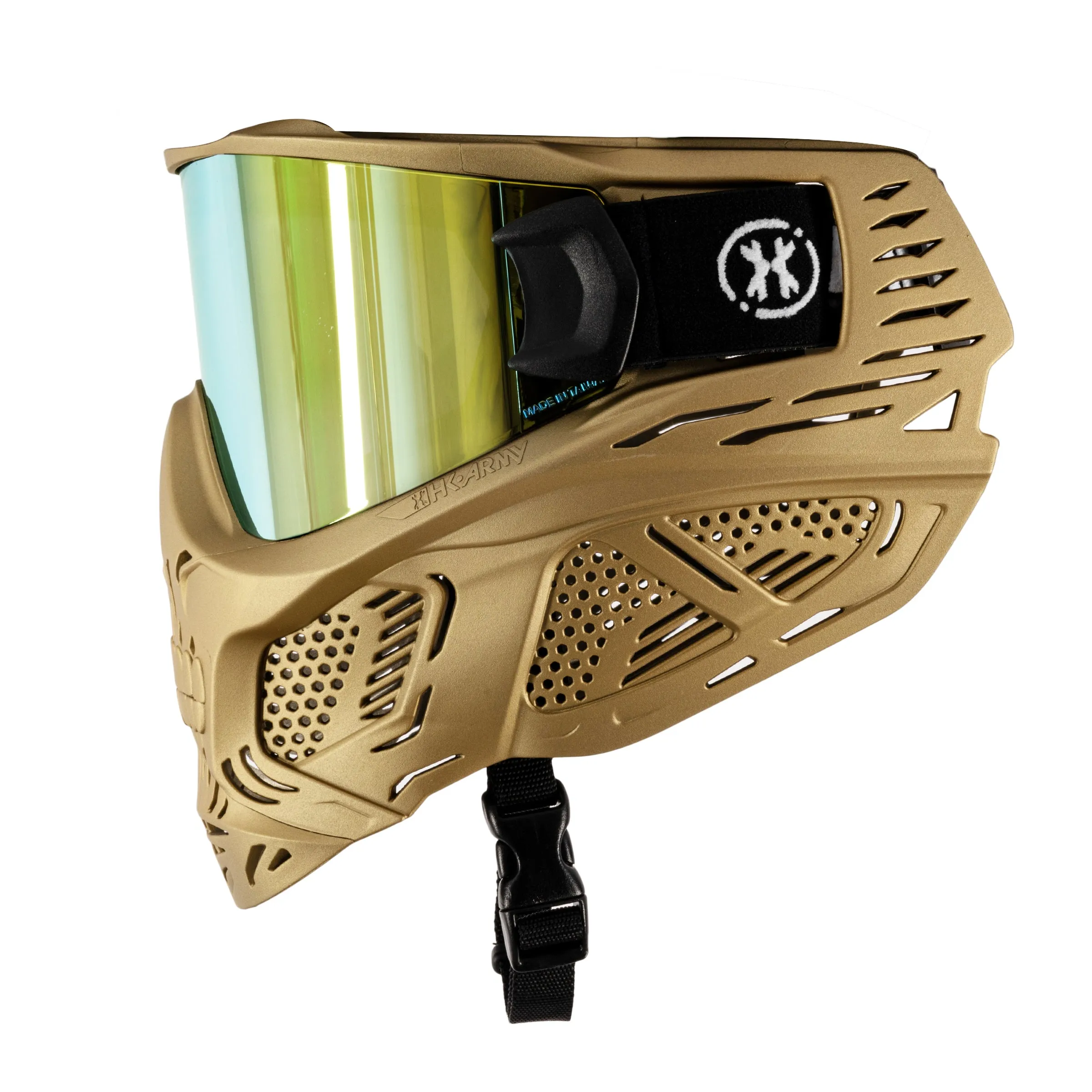 HK Army HSTL Skull Goggle - Metallic Gold