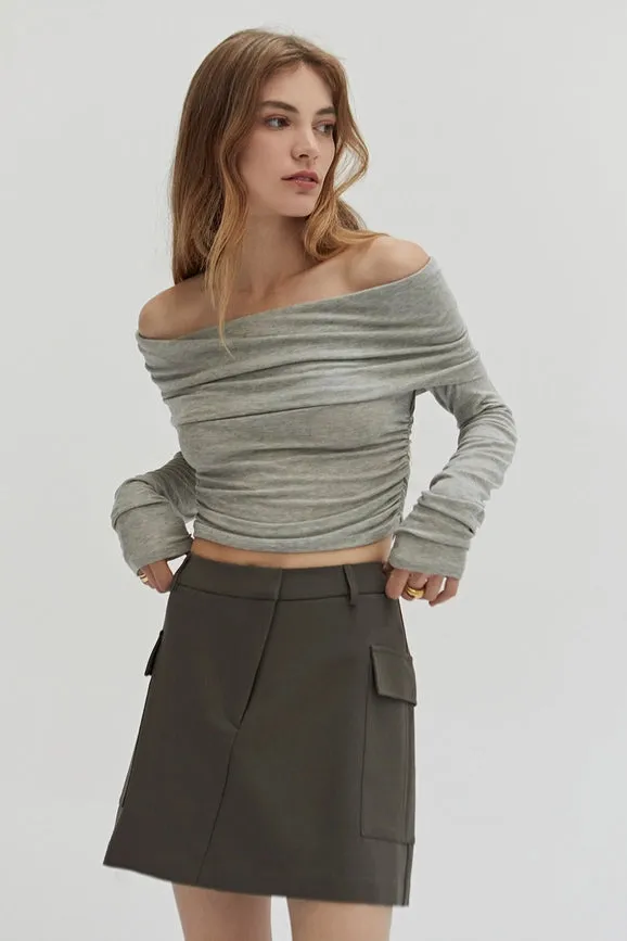 Holly Off Shoulder Knit Top