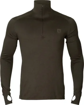 Härkila Men&#x27;s Härkila Base All Season Half Zip Neck Shadow Brown | Buy Härkila Men&#x27;s Härkila Base All Season Half Zip Neck Shadow Brown here | Outnorth