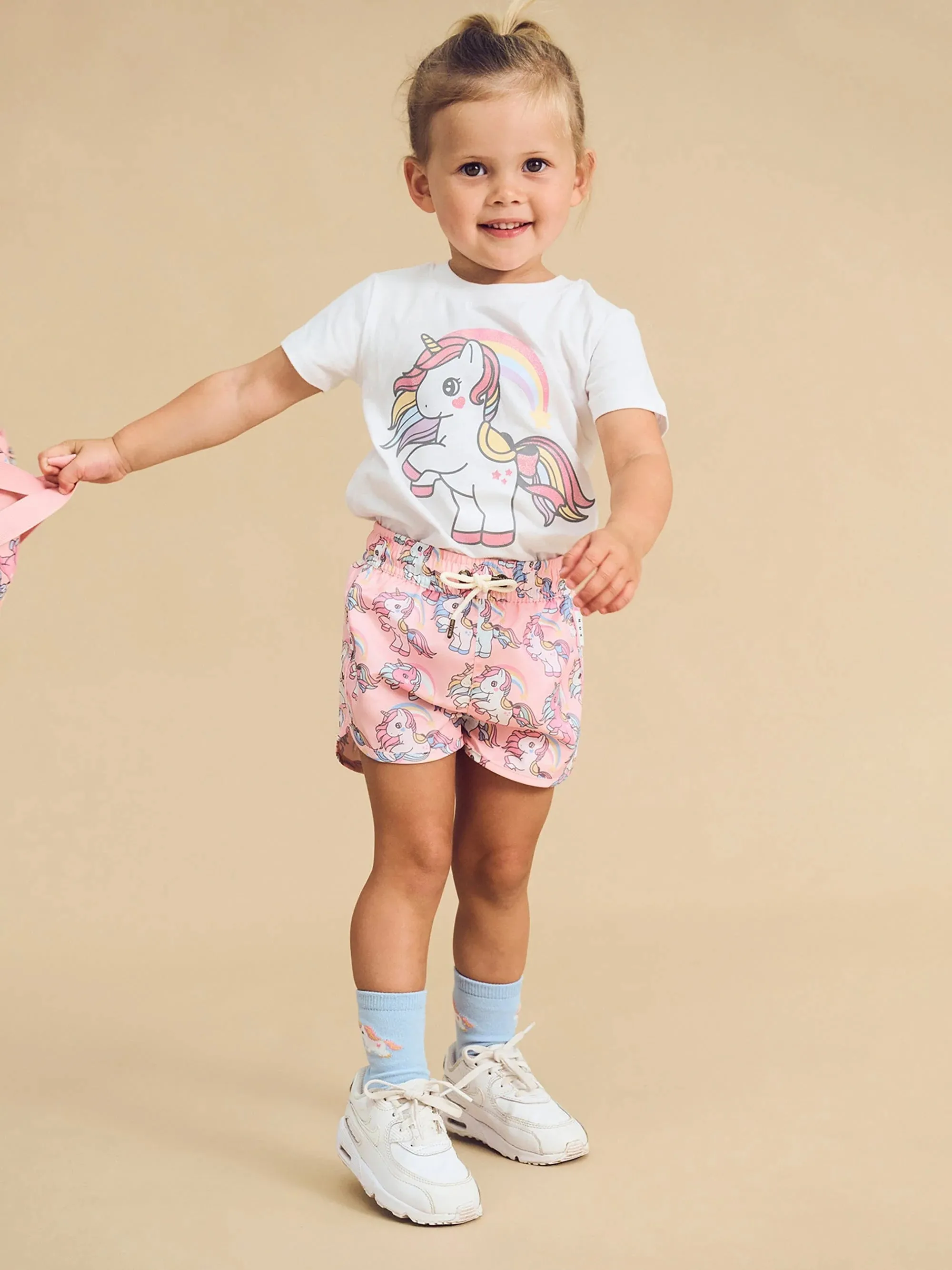 Huxbaby Rainbow Unicorn 2pk Socks