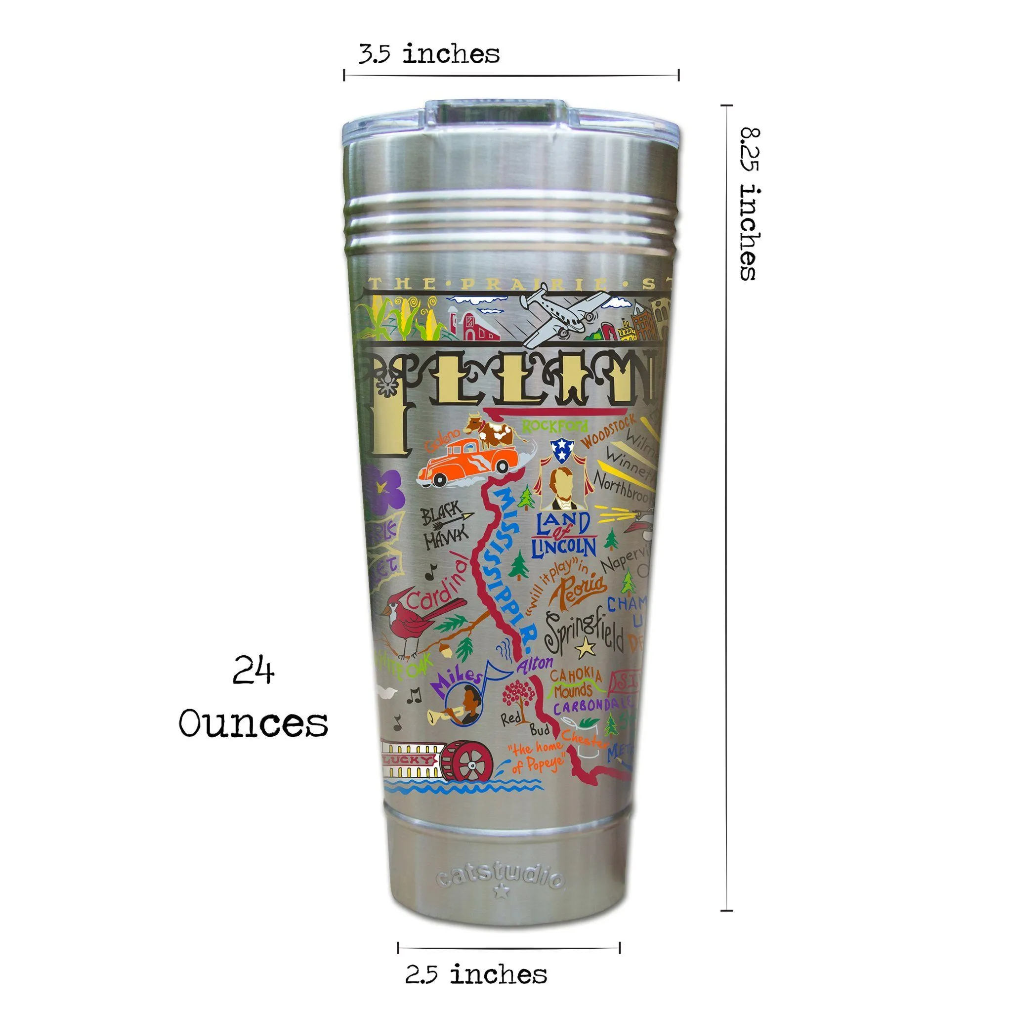 Illinois Thermal Tumbler