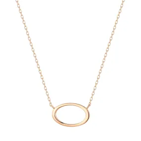 IRENE | Open Oval Necklace