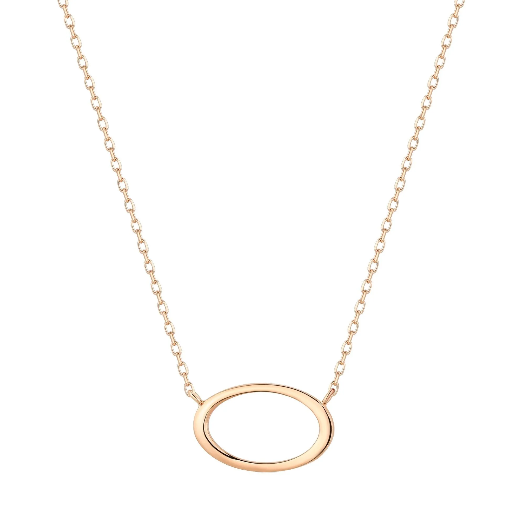 IRENE | Open Oval Necklace