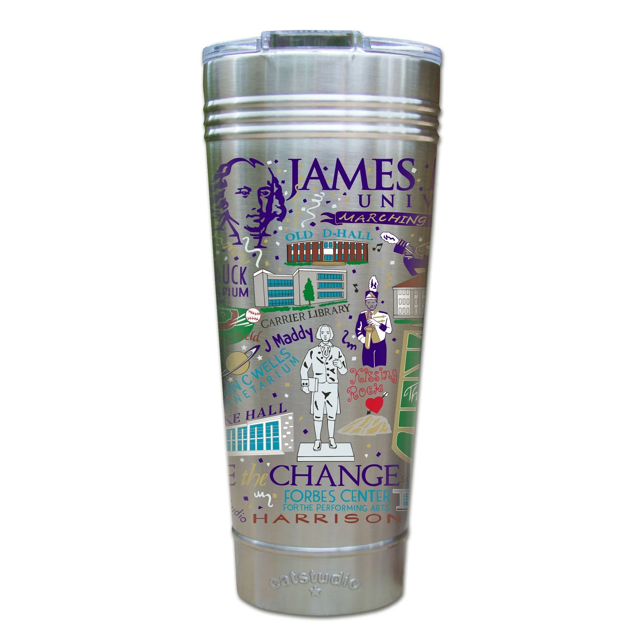 James Madison University Collegiate Thermal Tumbler