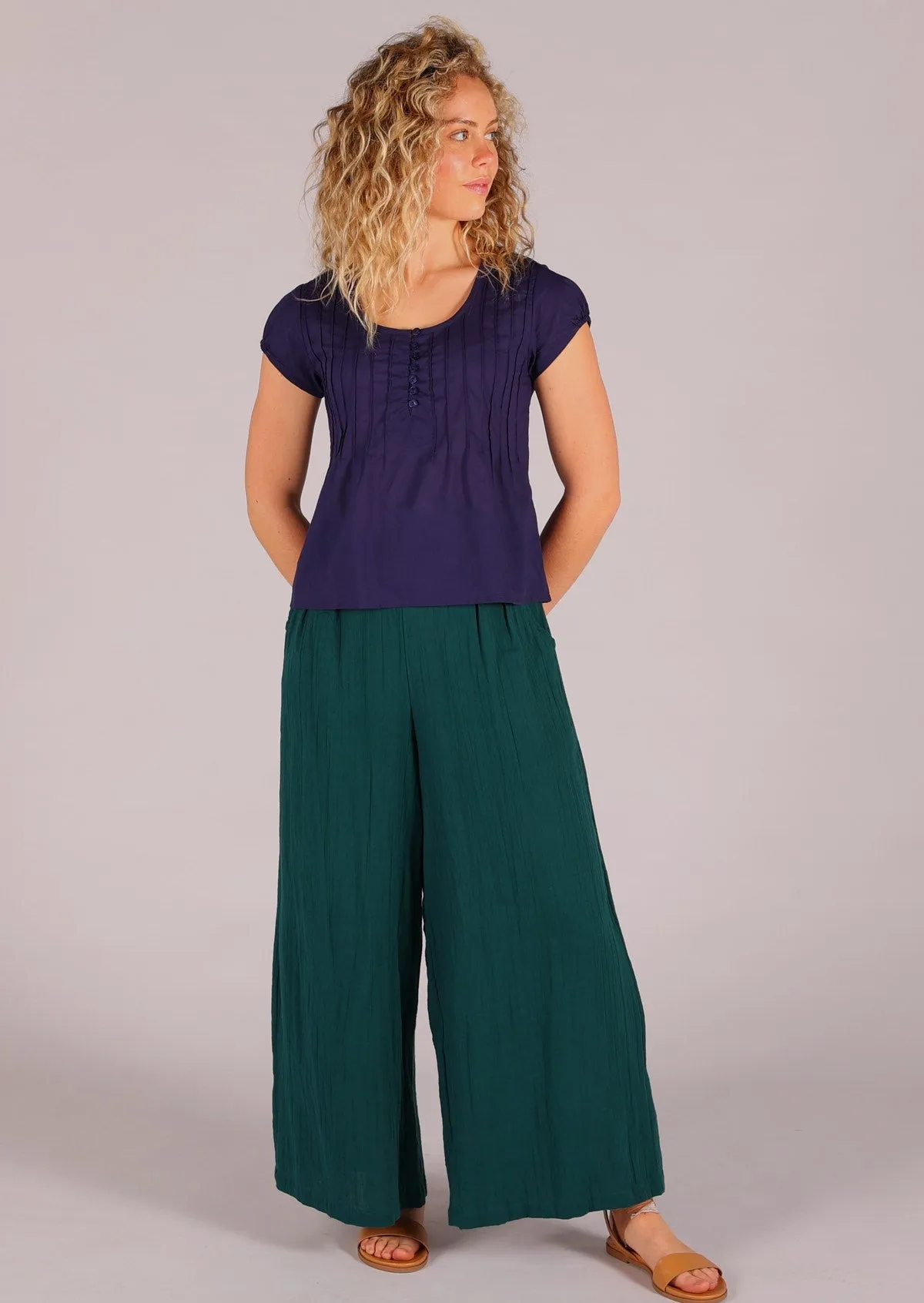 Jaya Pant Deep Teal