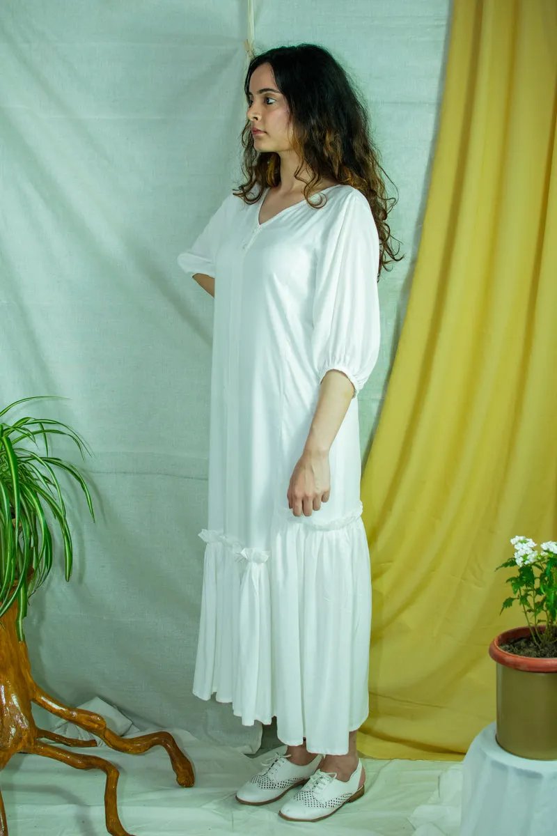 Juriye midi-length dress