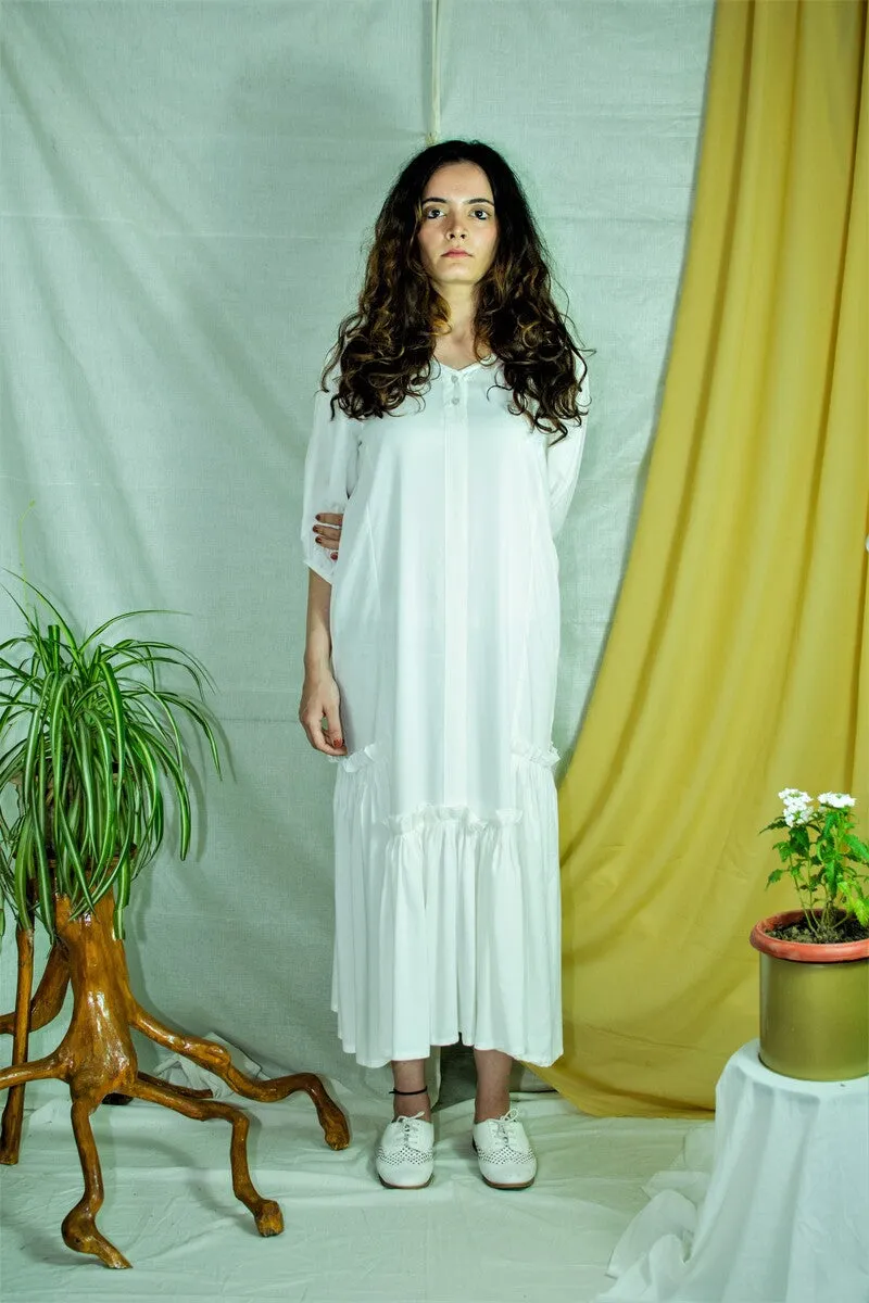 Juriye midi-length dress