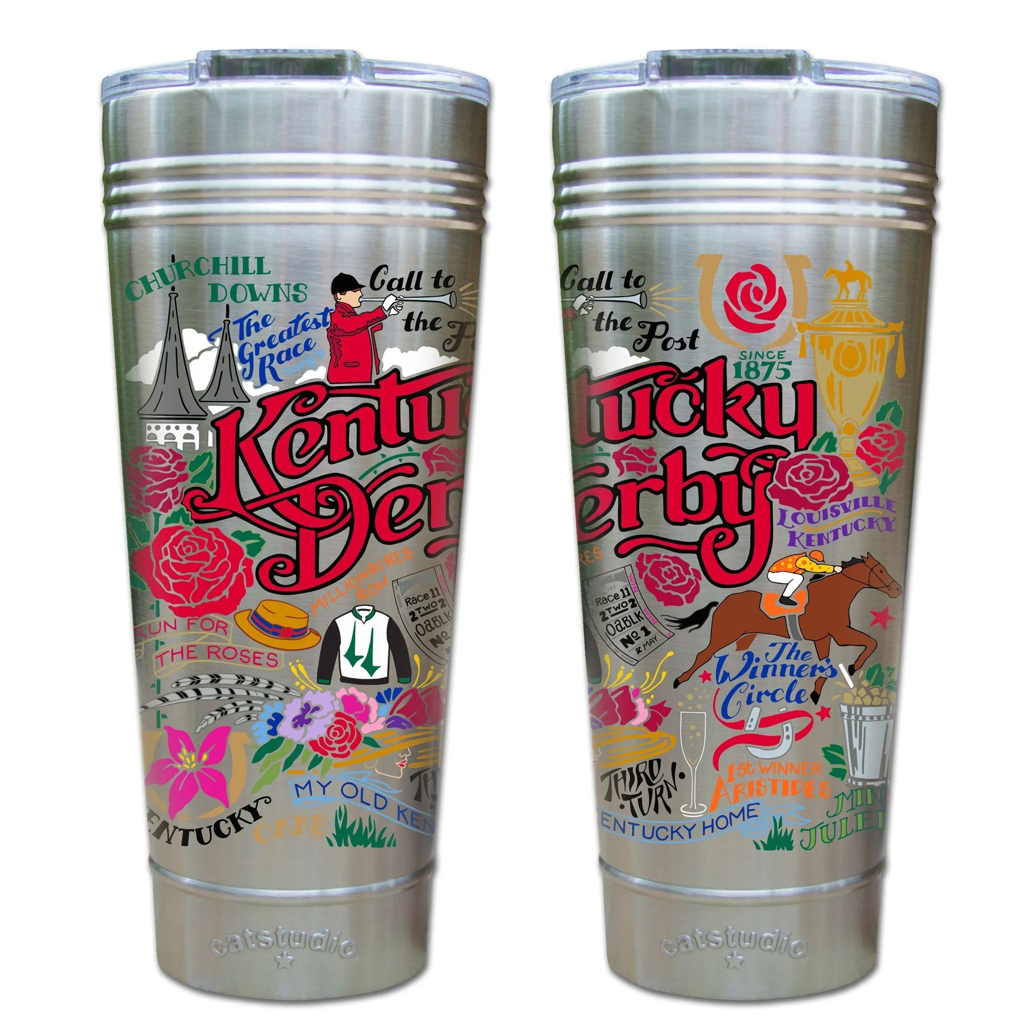 Kentucky Derby Thermal Tumbler