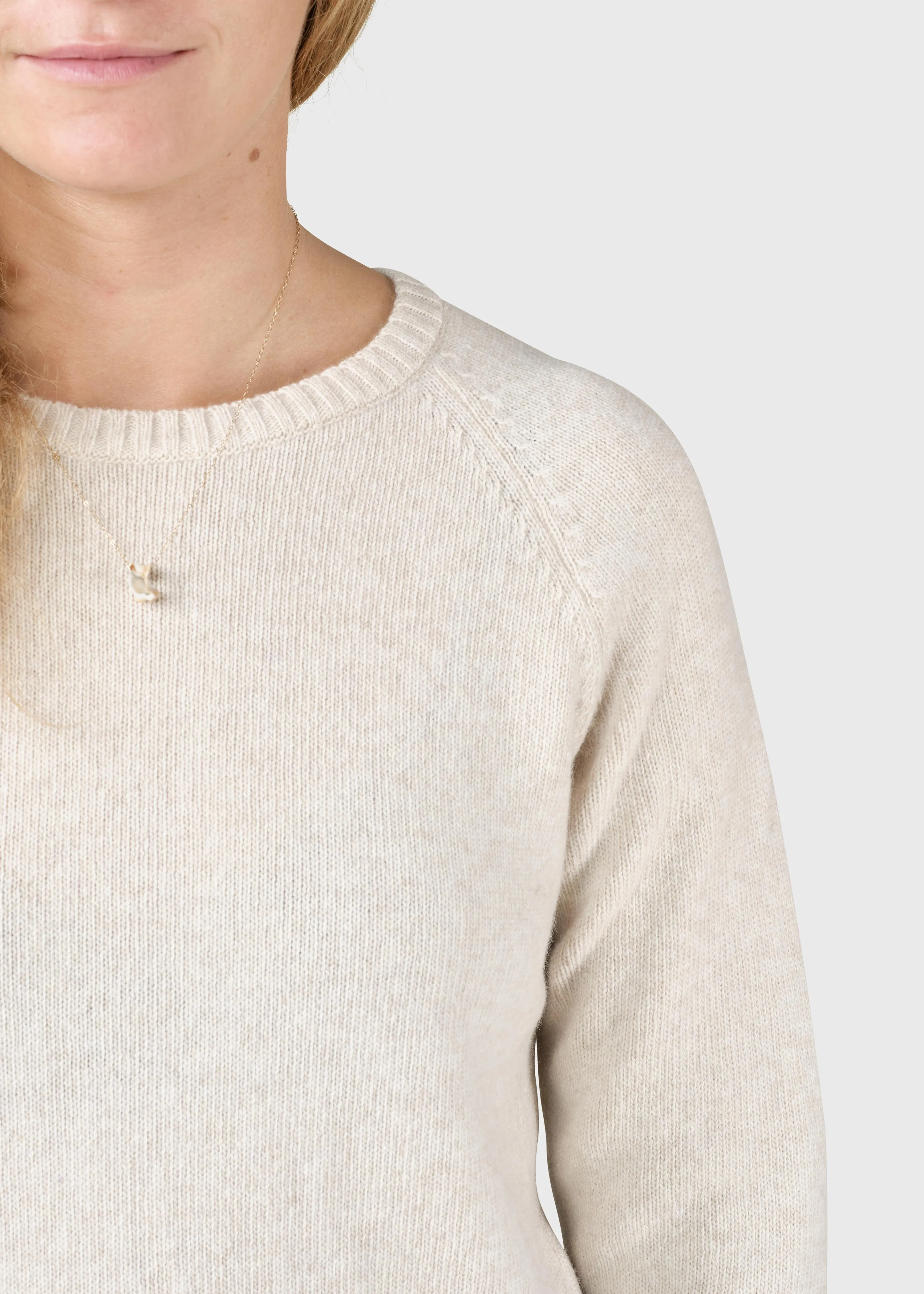 Klitmøller Collective Pullover Nina Pastel Sand