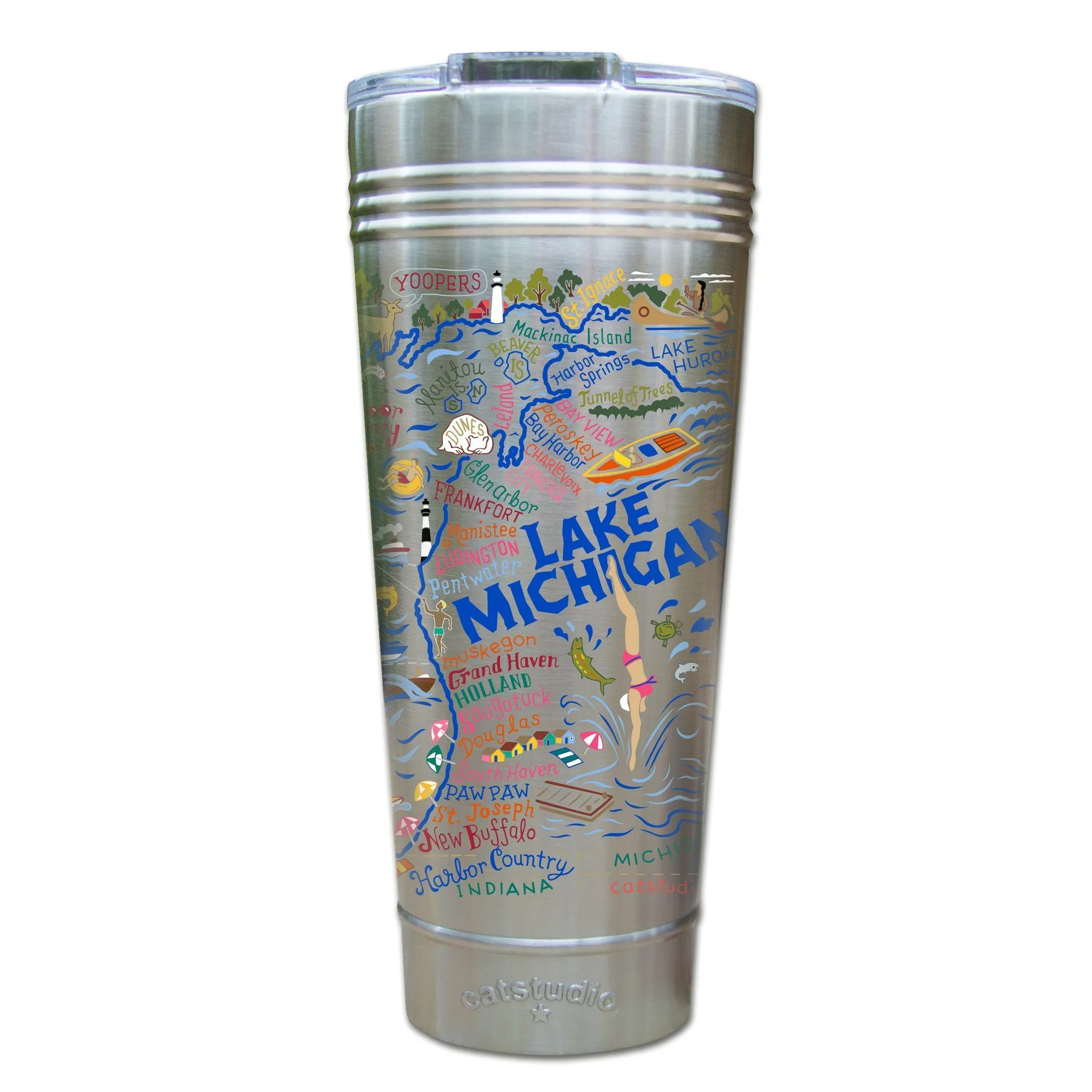 Lake Michigan Thermal Tumbler