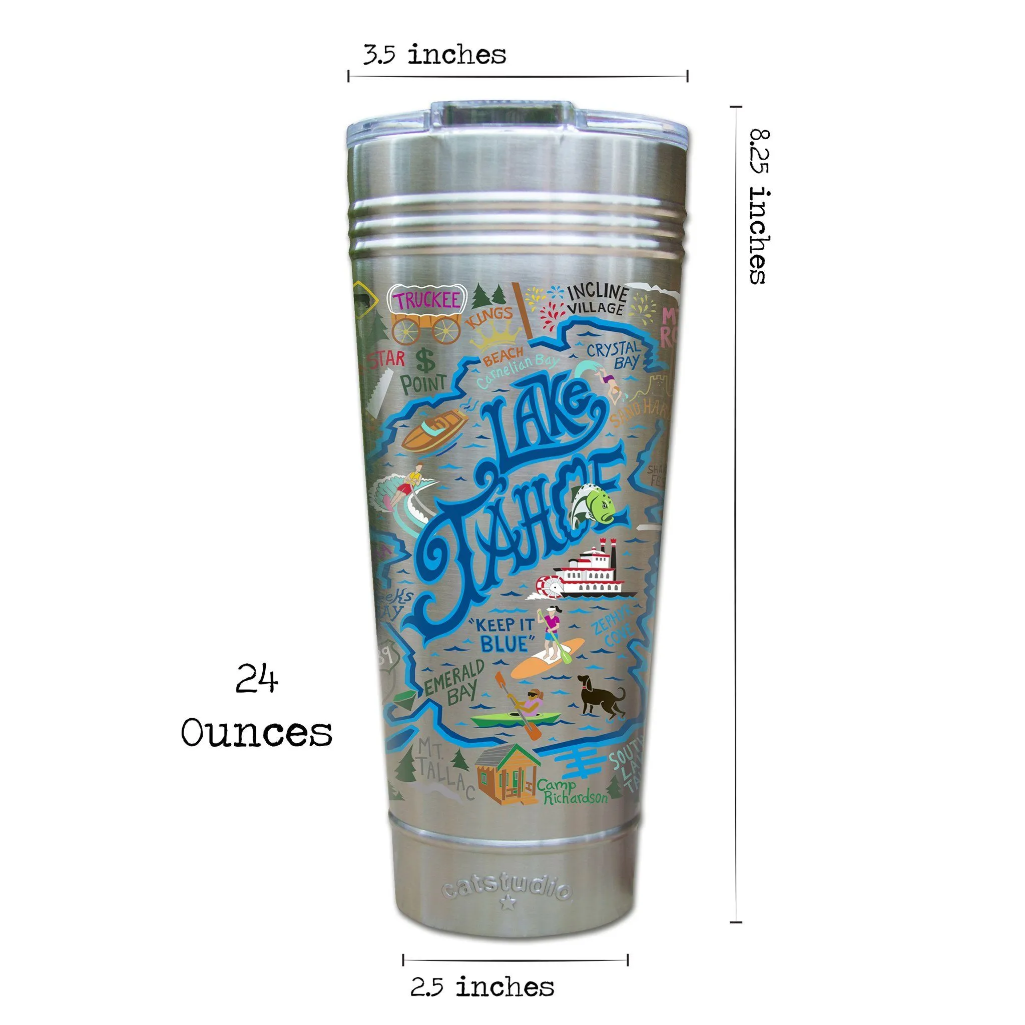 Lake Tahoe Thermal Tumbler