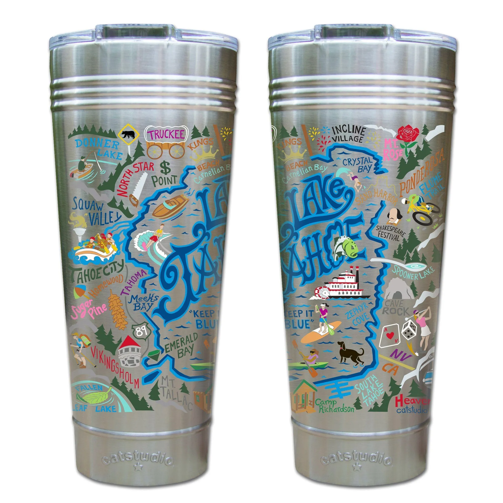 Lake Tahoe Thermal Tumbler