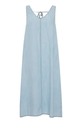 Lana Dress - Light Blue Denim