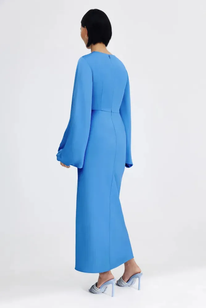 Lara Long Dress Azure