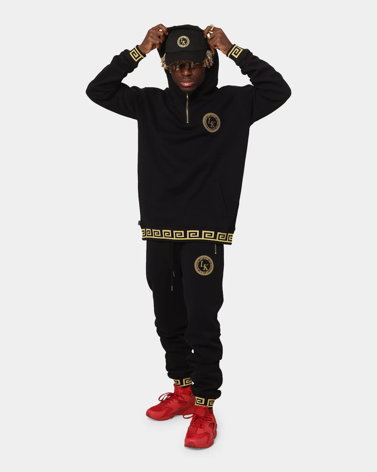 Last Kings Grandeur Track Pants Black