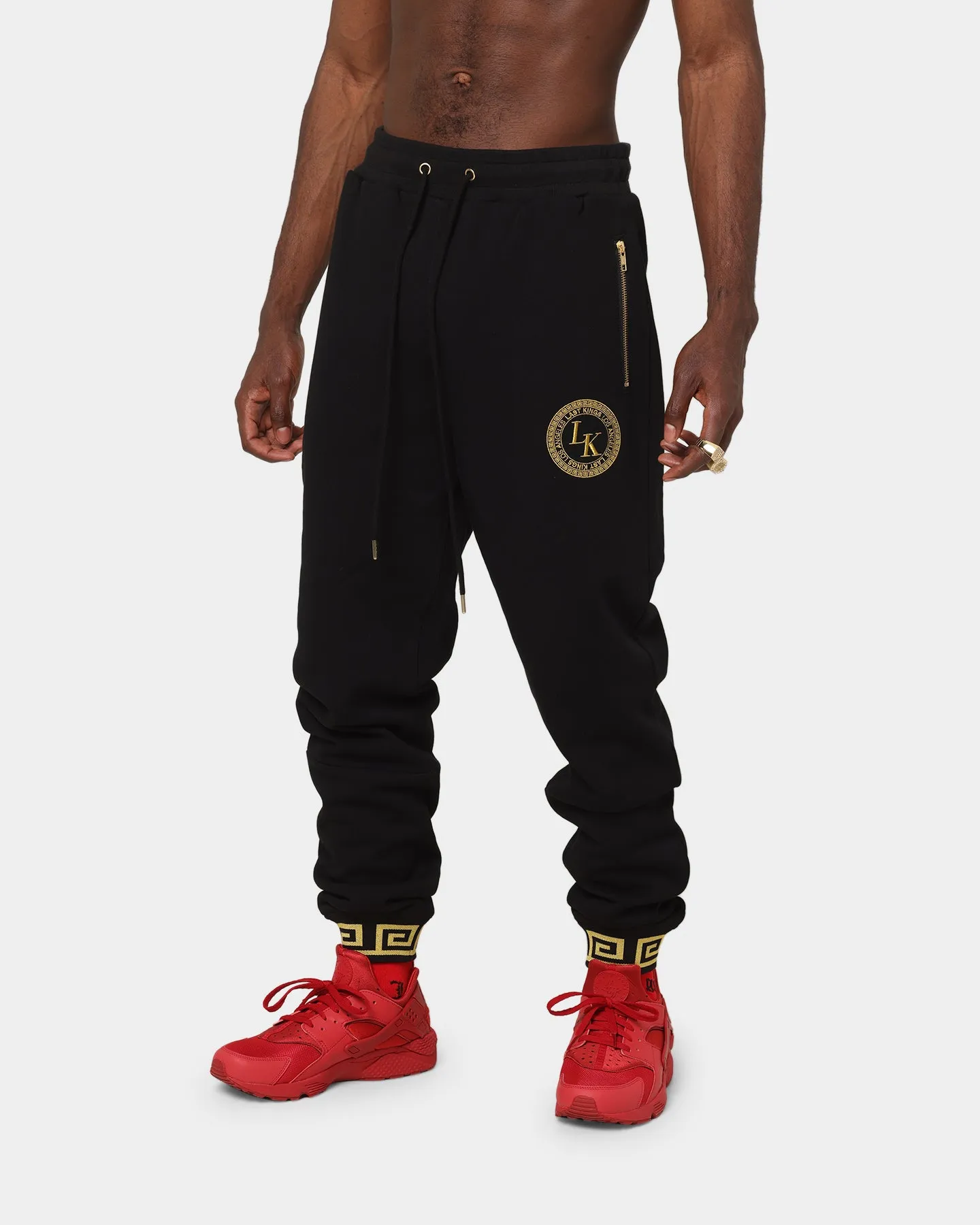 Last Kings Grandeur Track Pants Black