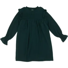 Lottie Dress- Dark Green