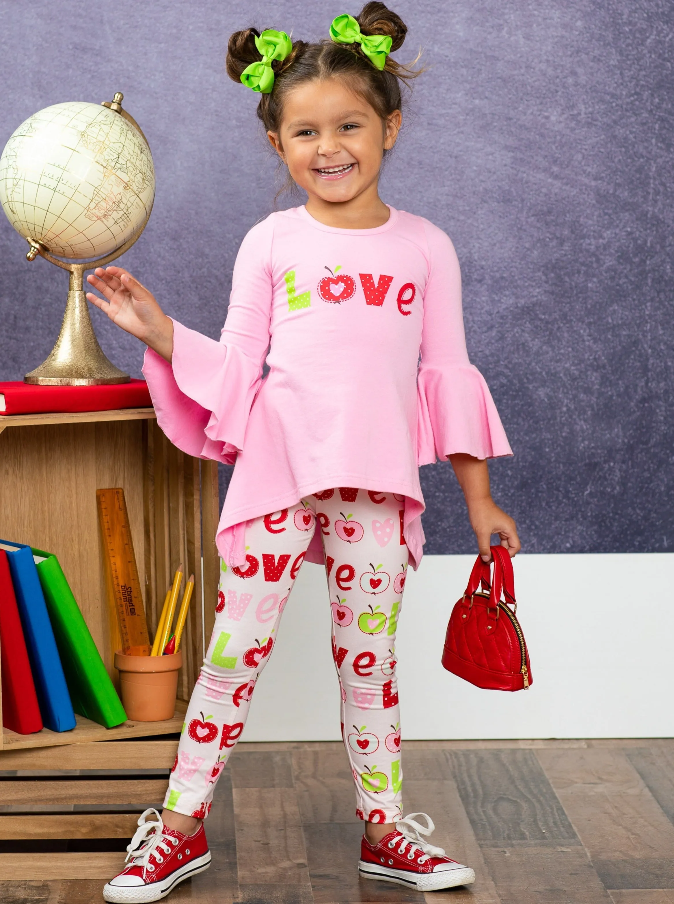 Love Learning Hi-Lo Tunic and Legging Set