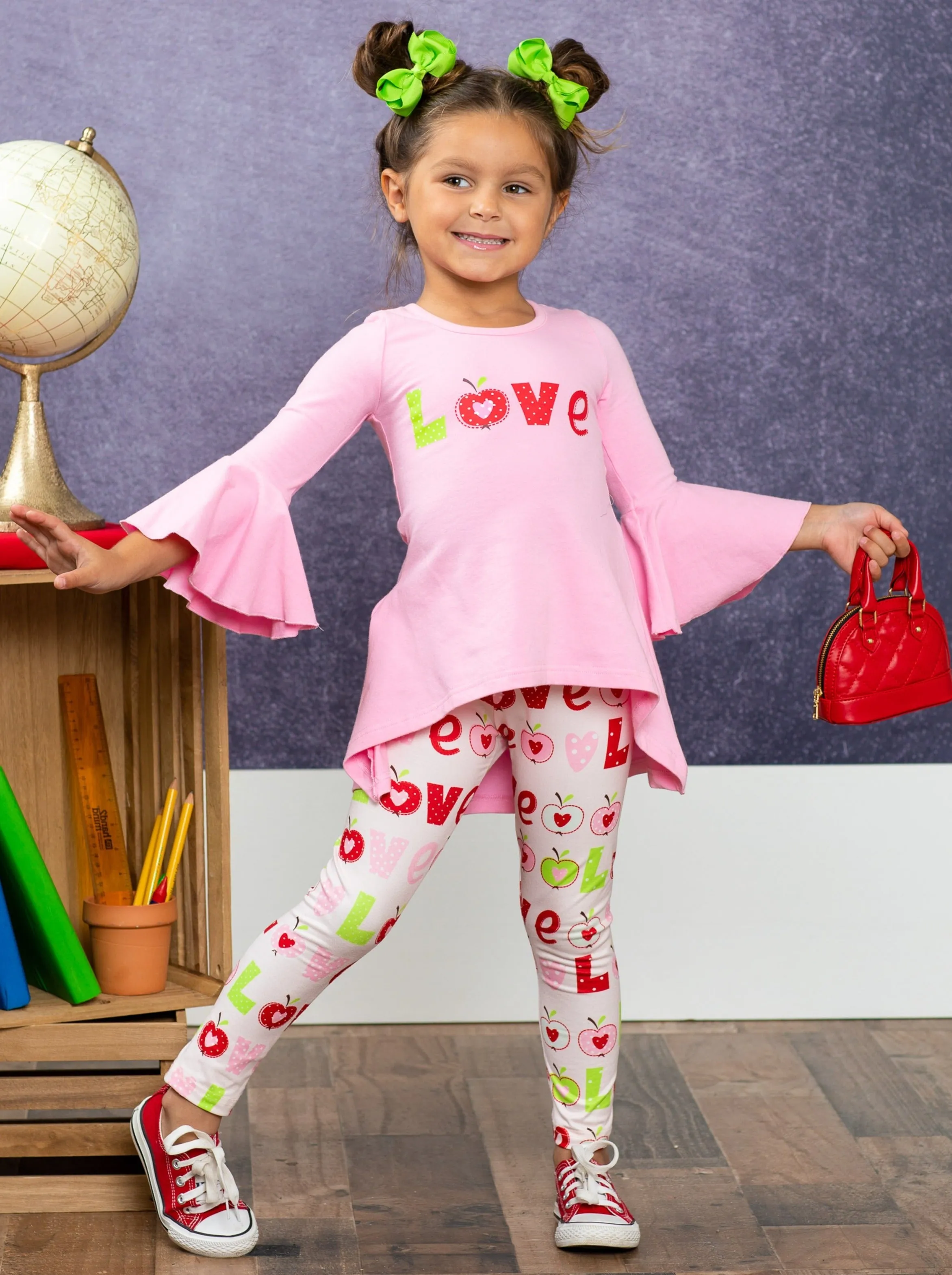 Love Learning Hi-Lo Tunic and Legging Set