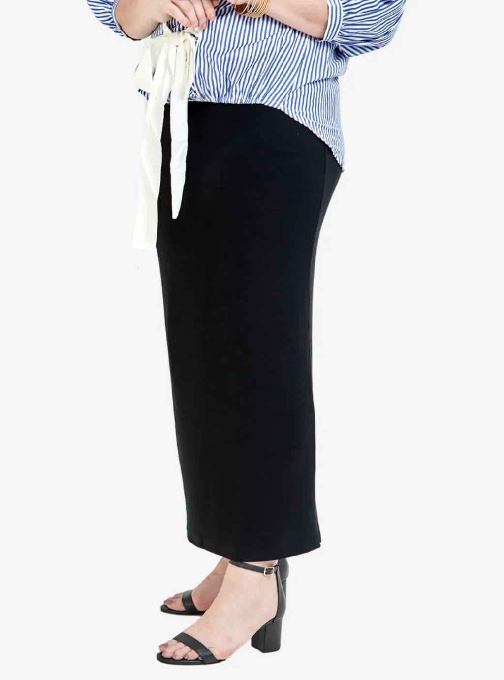 Luna Pencil Skirt - Black Series