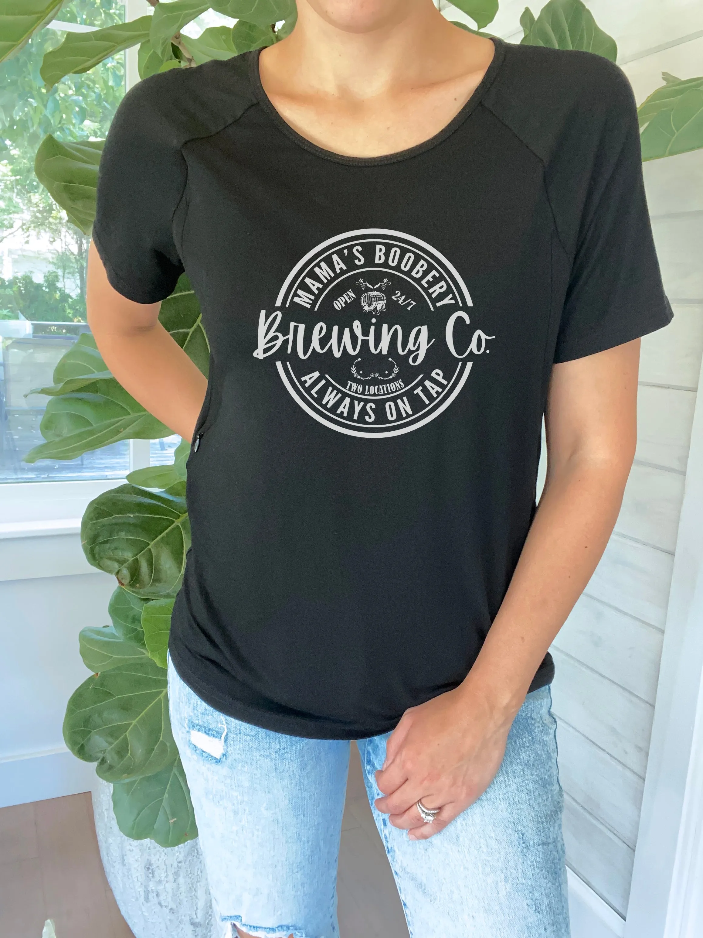 Mama Boobery Brewing Co. T-Shirt