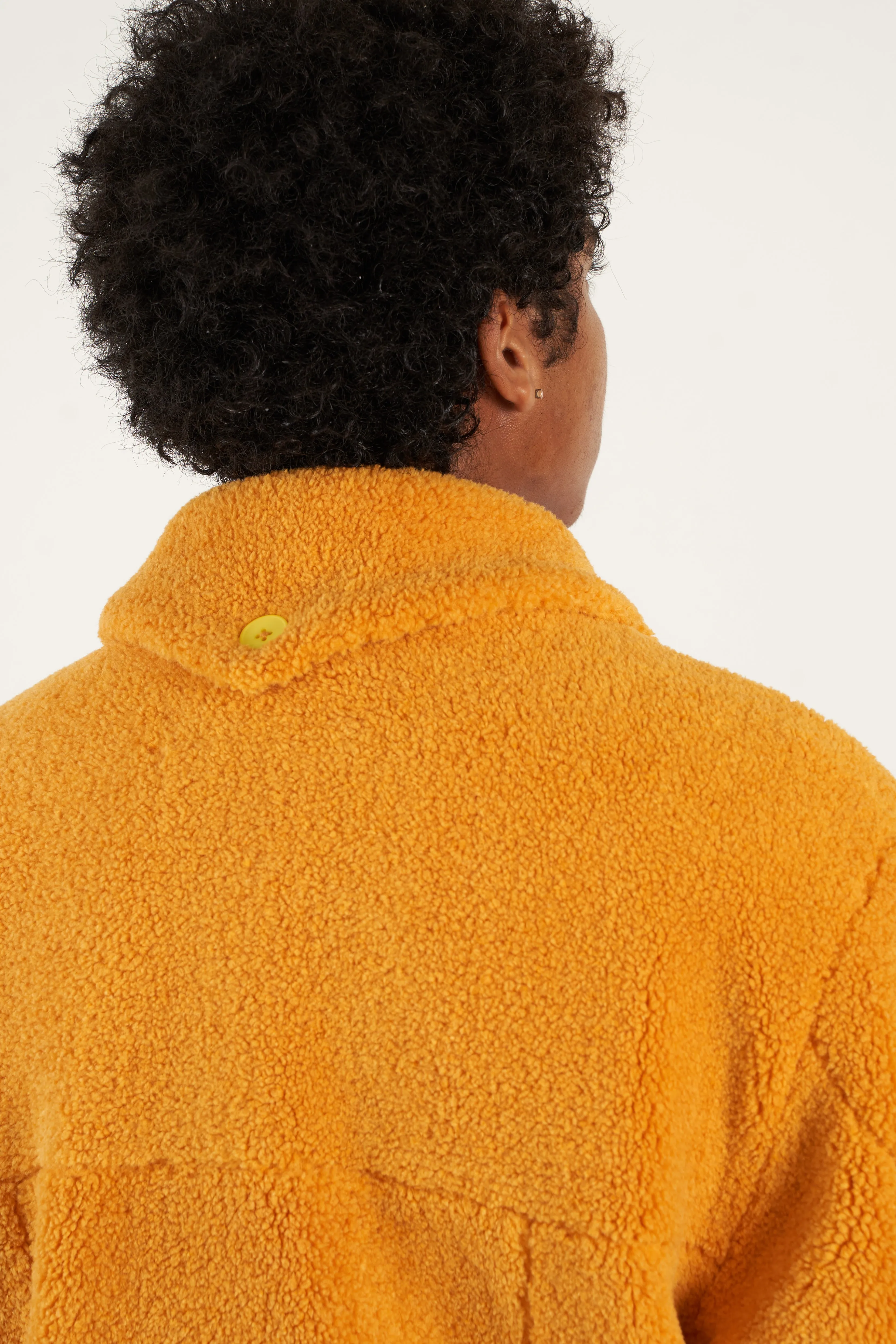 Marigold Sherpa Fleece Jacket