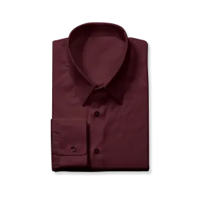 Maroon Dress Shirt