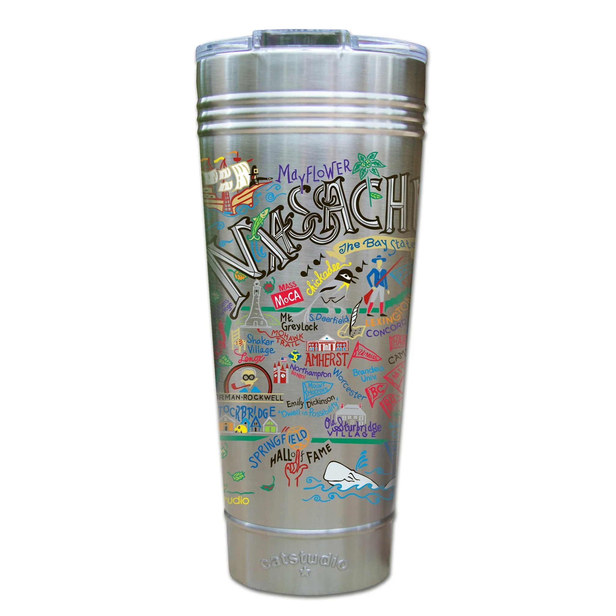 Massachusetts Thermal Tumbler