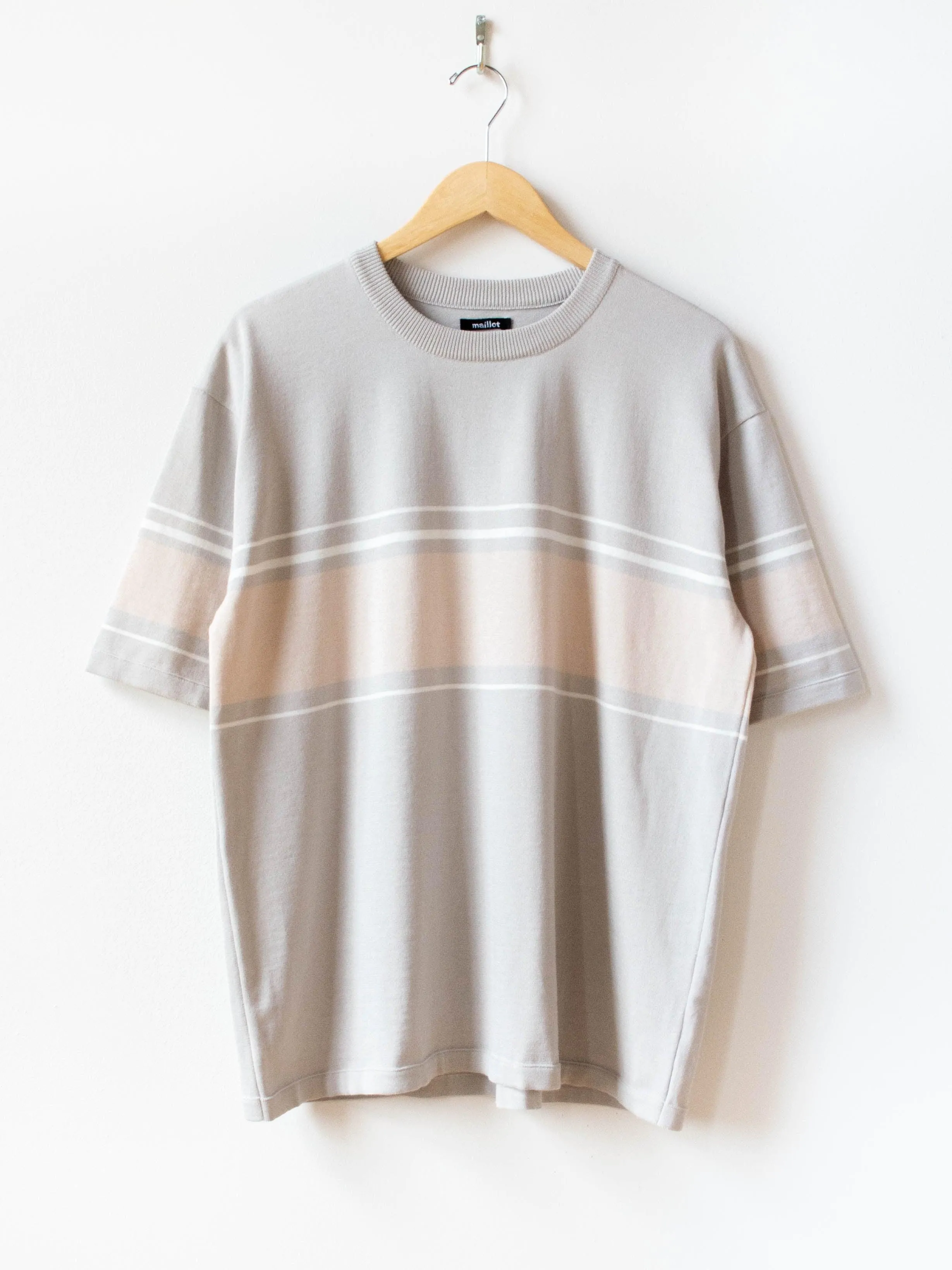 Mature Border Knit Tee