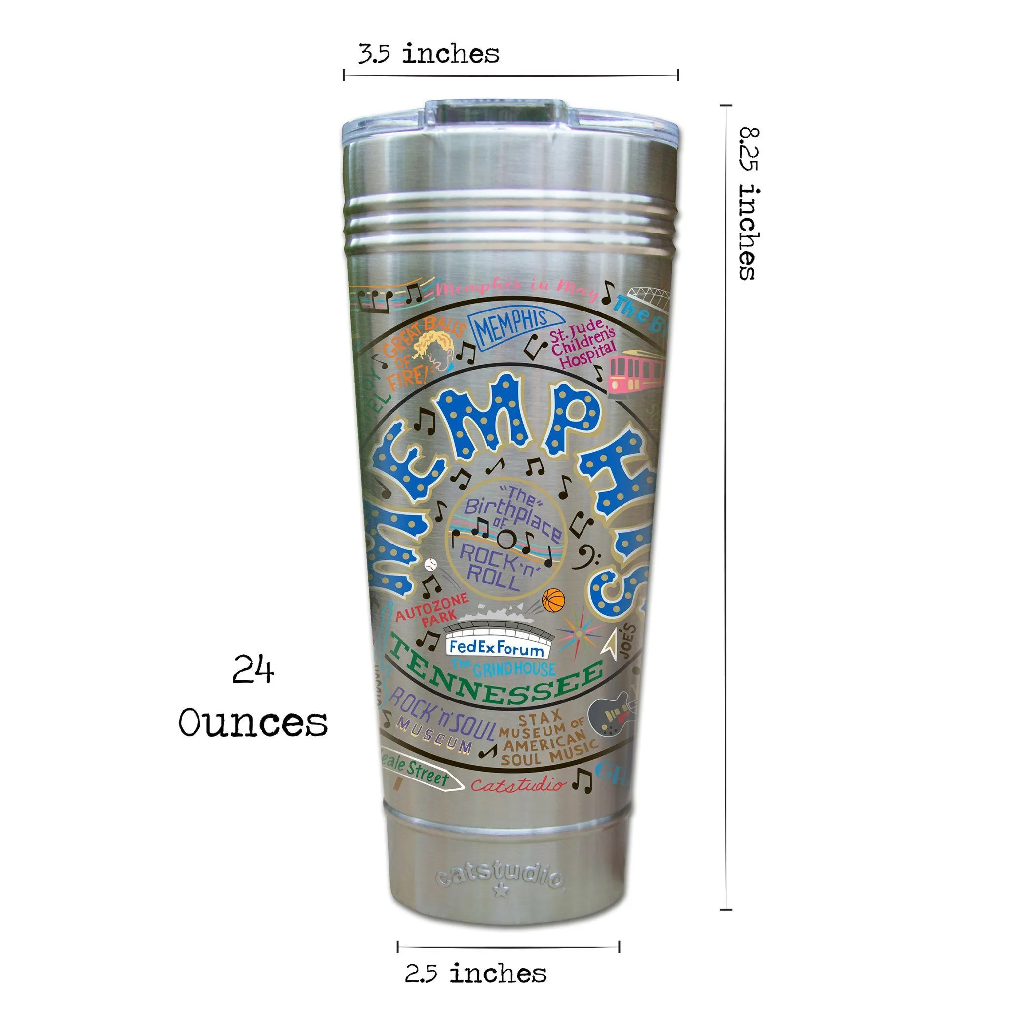 Memphis Thermal Tumbler