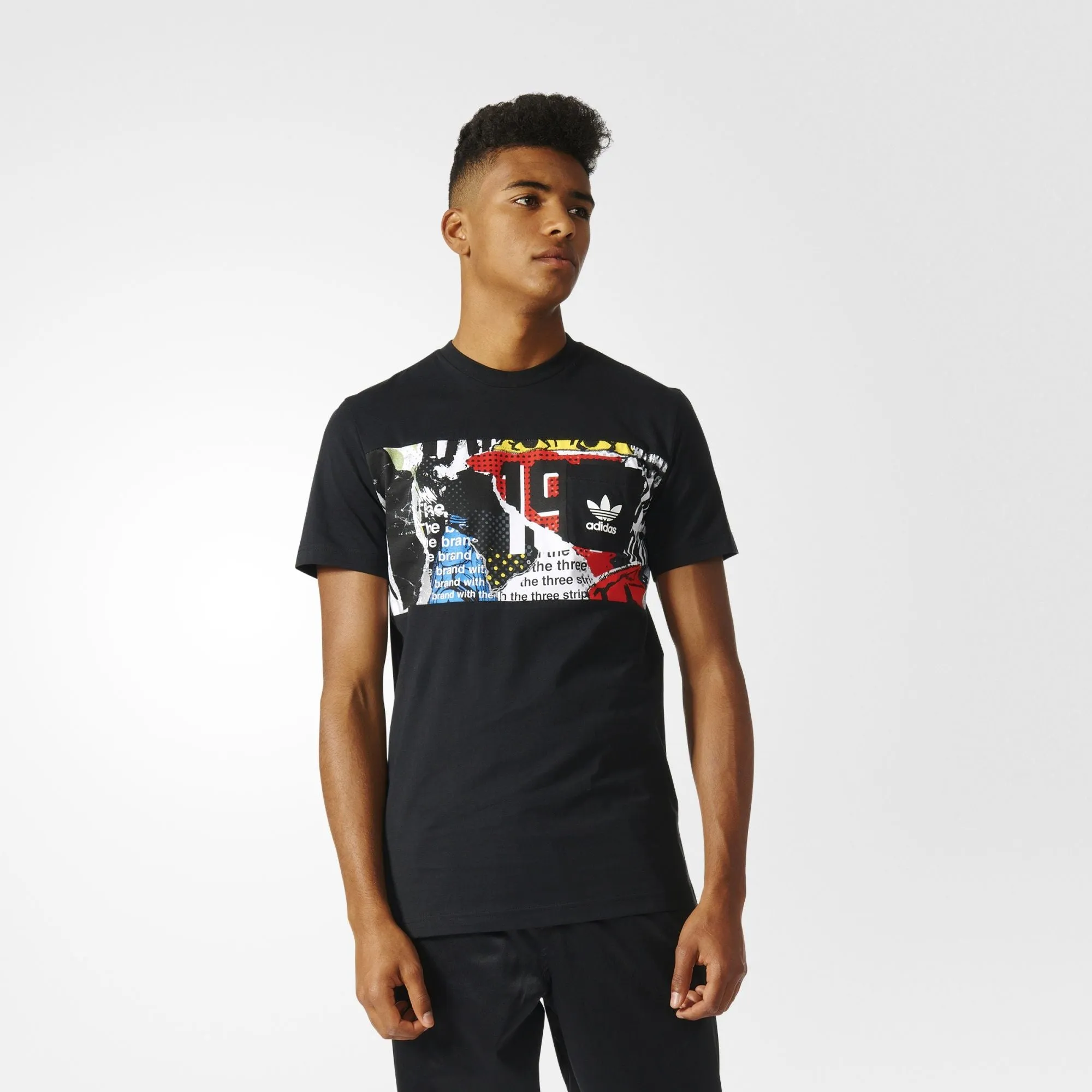 Men's adidas ORIGINALS Graphic Pocket Tee BQ3032