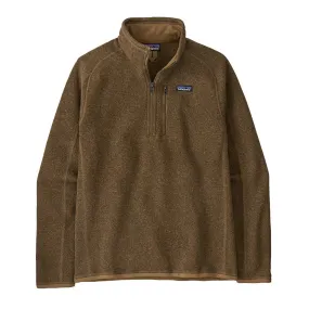 Men's Better Sweater 1/4 Zip - Coriander Brown