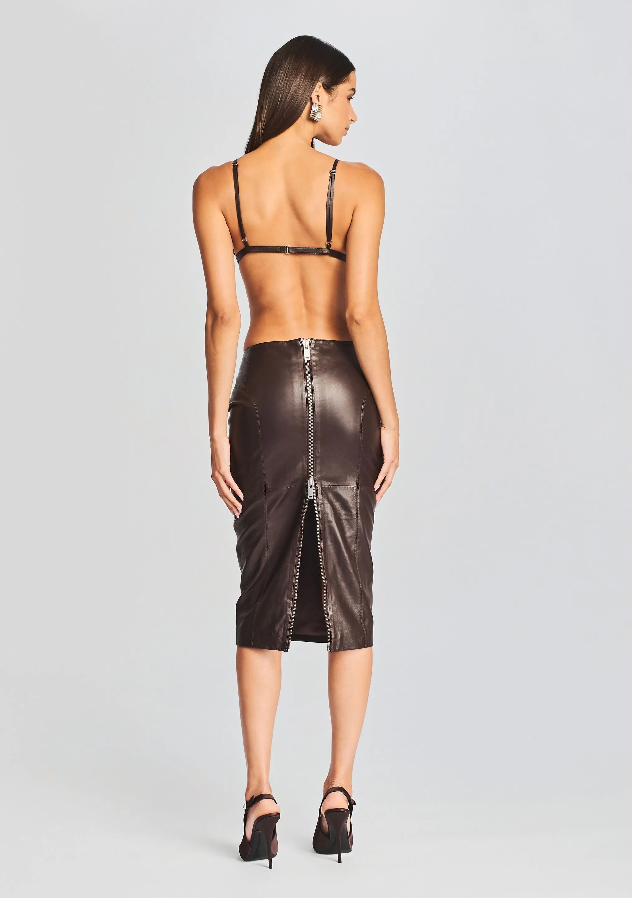 Mercy Leather Skirt