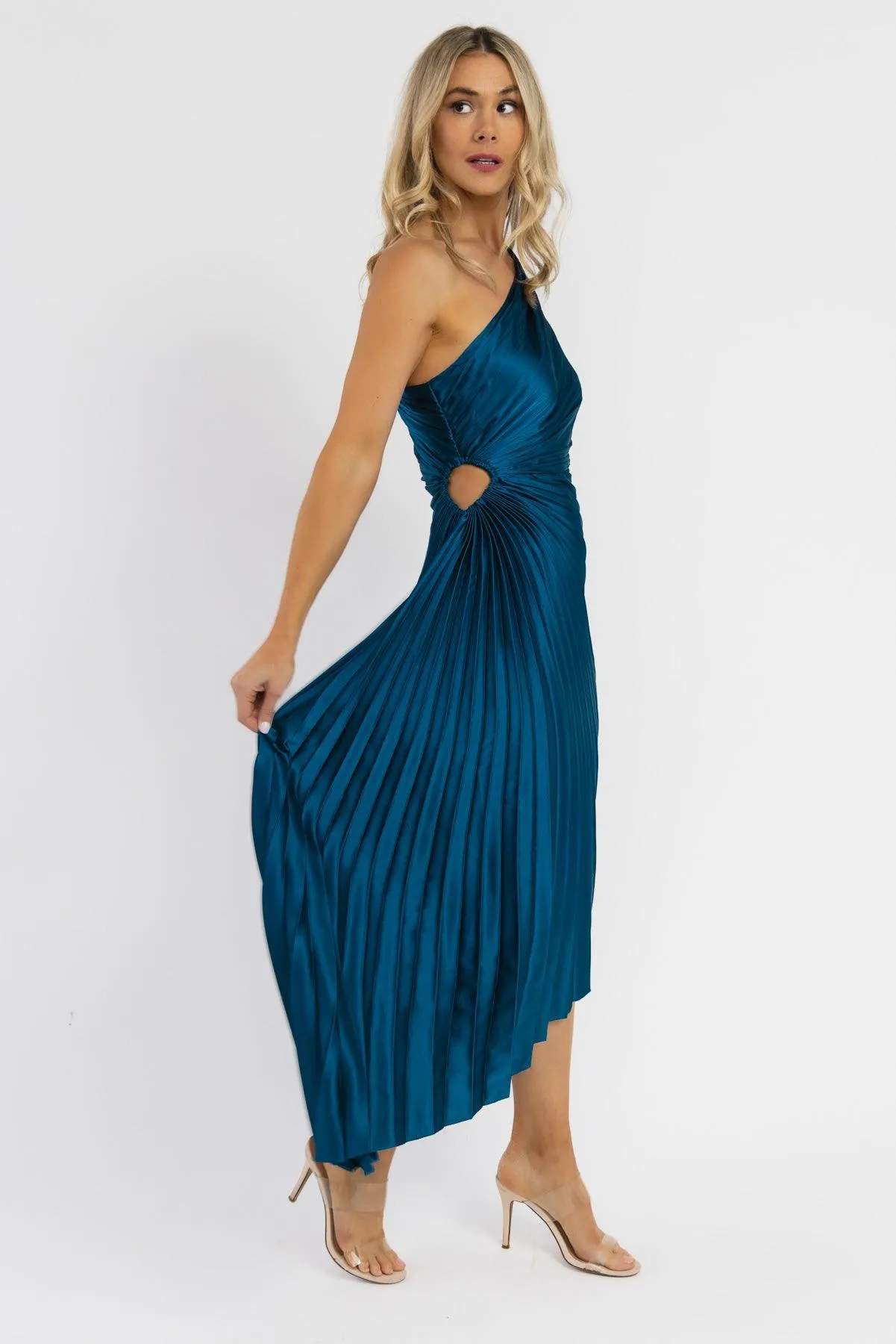 Monroe Blue Maxi Dress - Final Sale