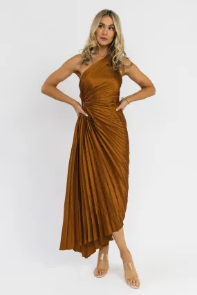 Monroe Golden Maxi Dress