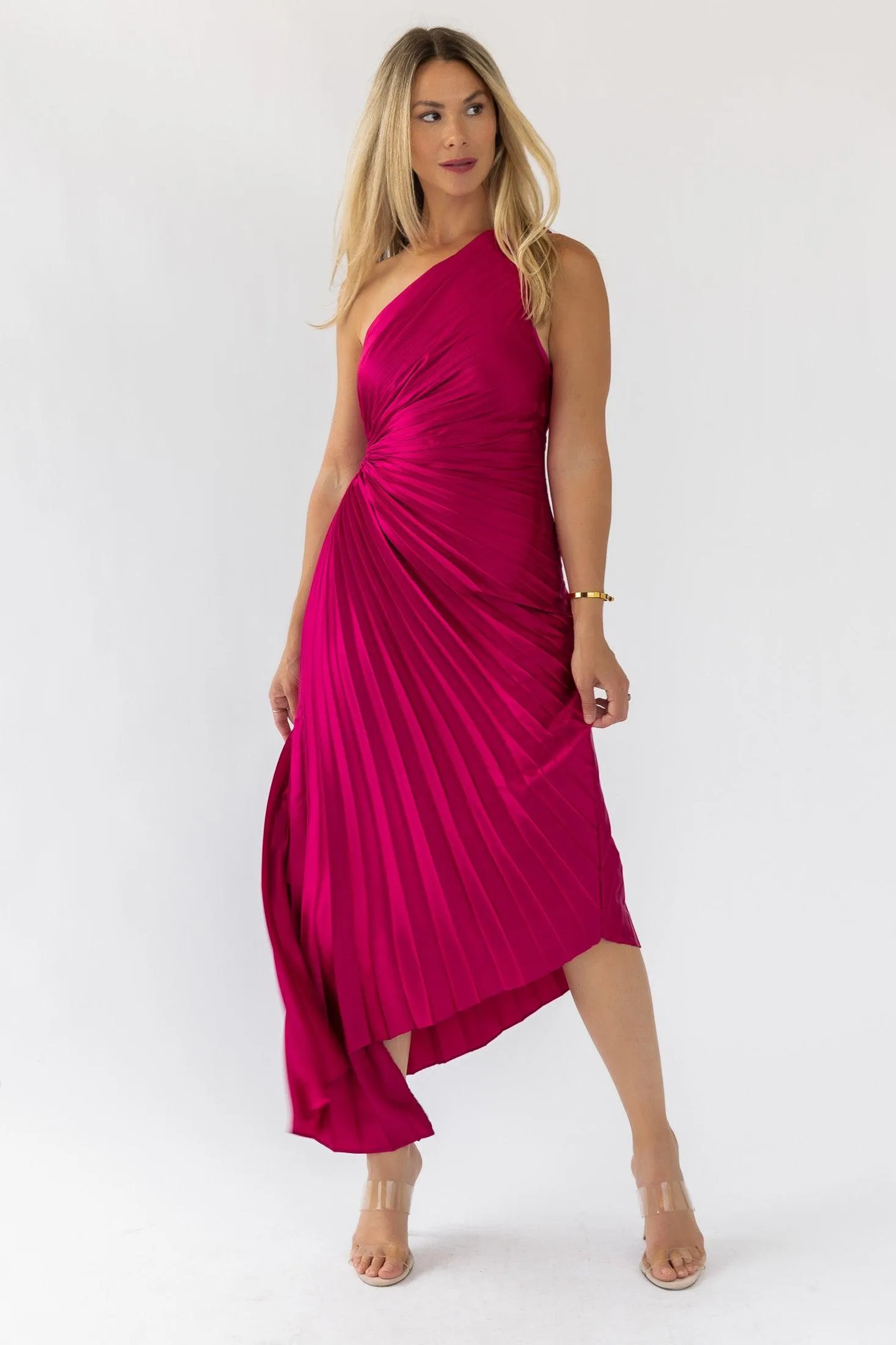 Monroe Magenta Maxi Dress - Final Sale