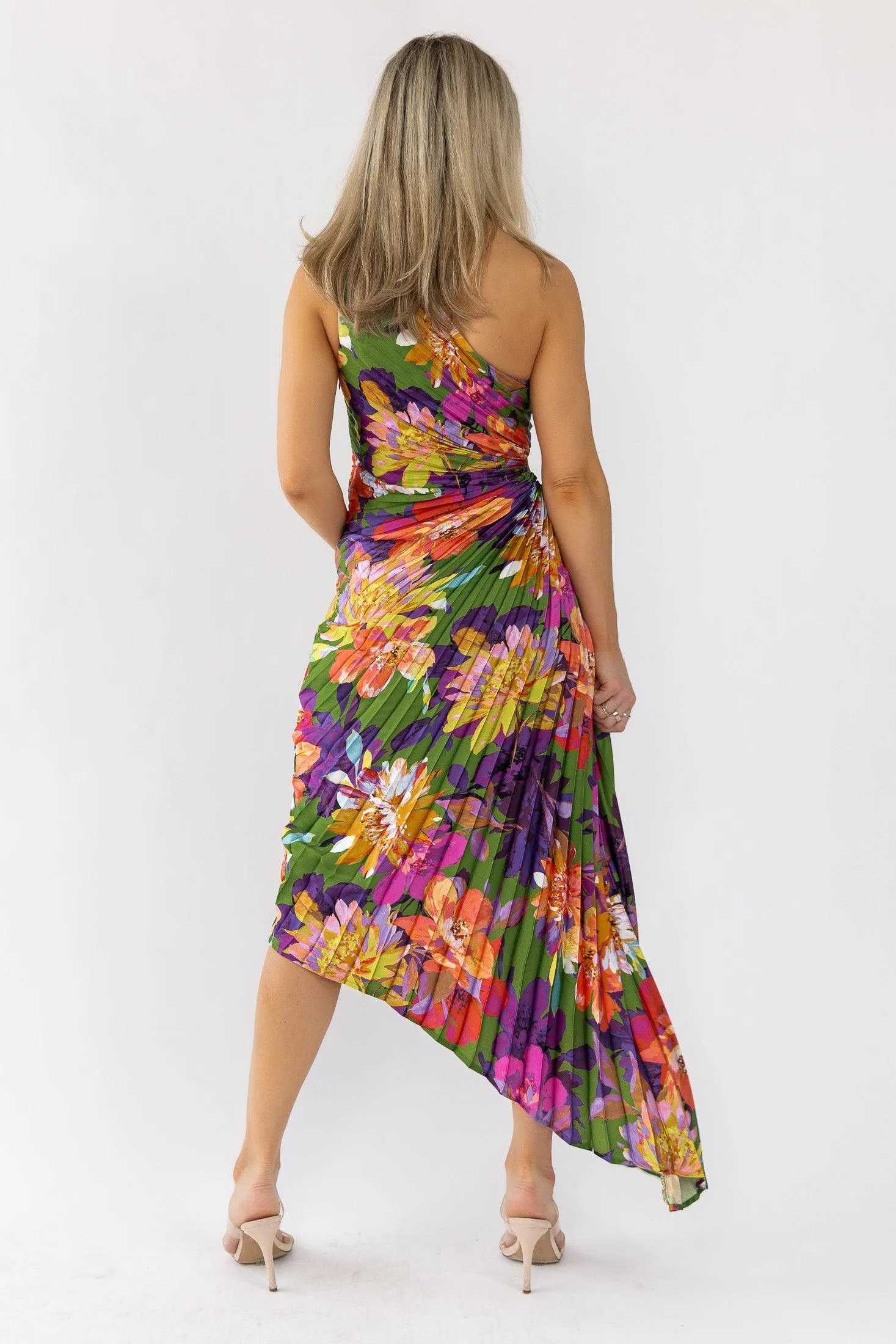 Monroe Purple Floral Maxi Dress