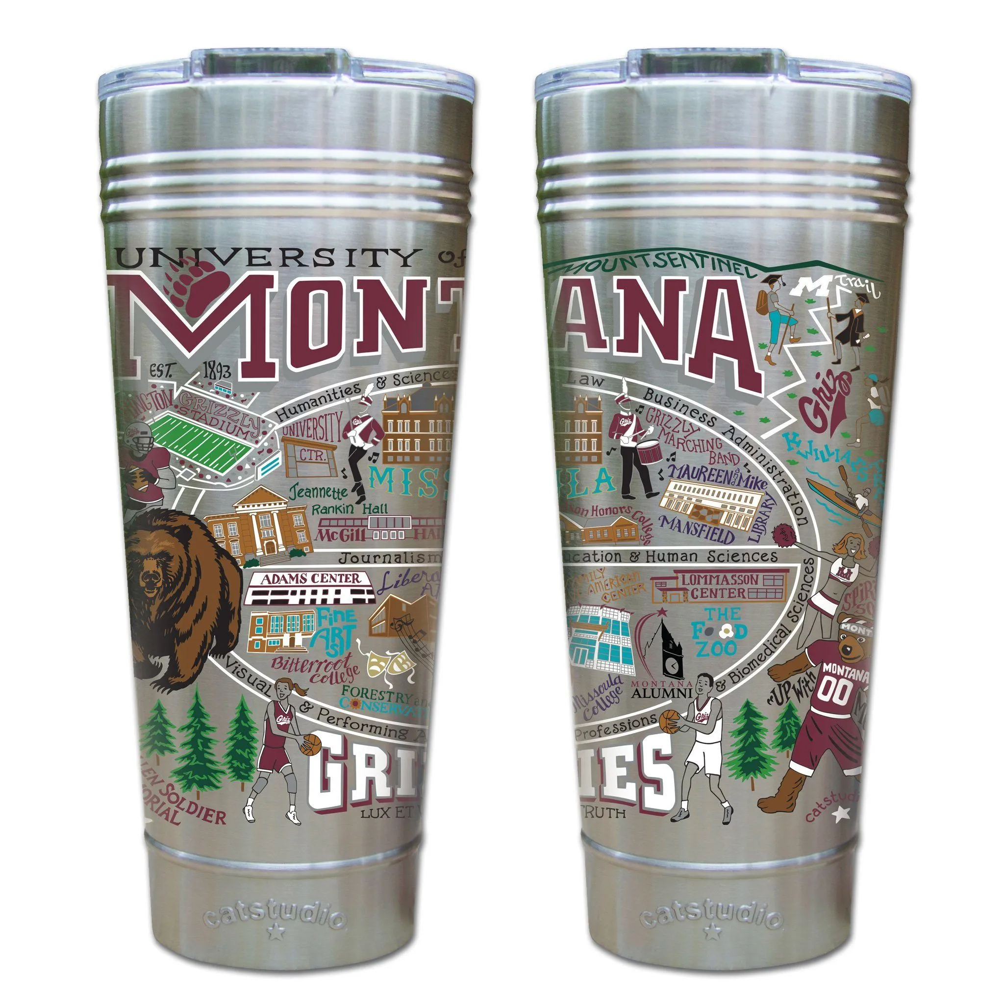 Montana, University of Collegiate Thermal Tumbler