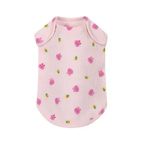 NEW ARRIVAL Cute Funny Bunny Pink Cozy Top For Pets