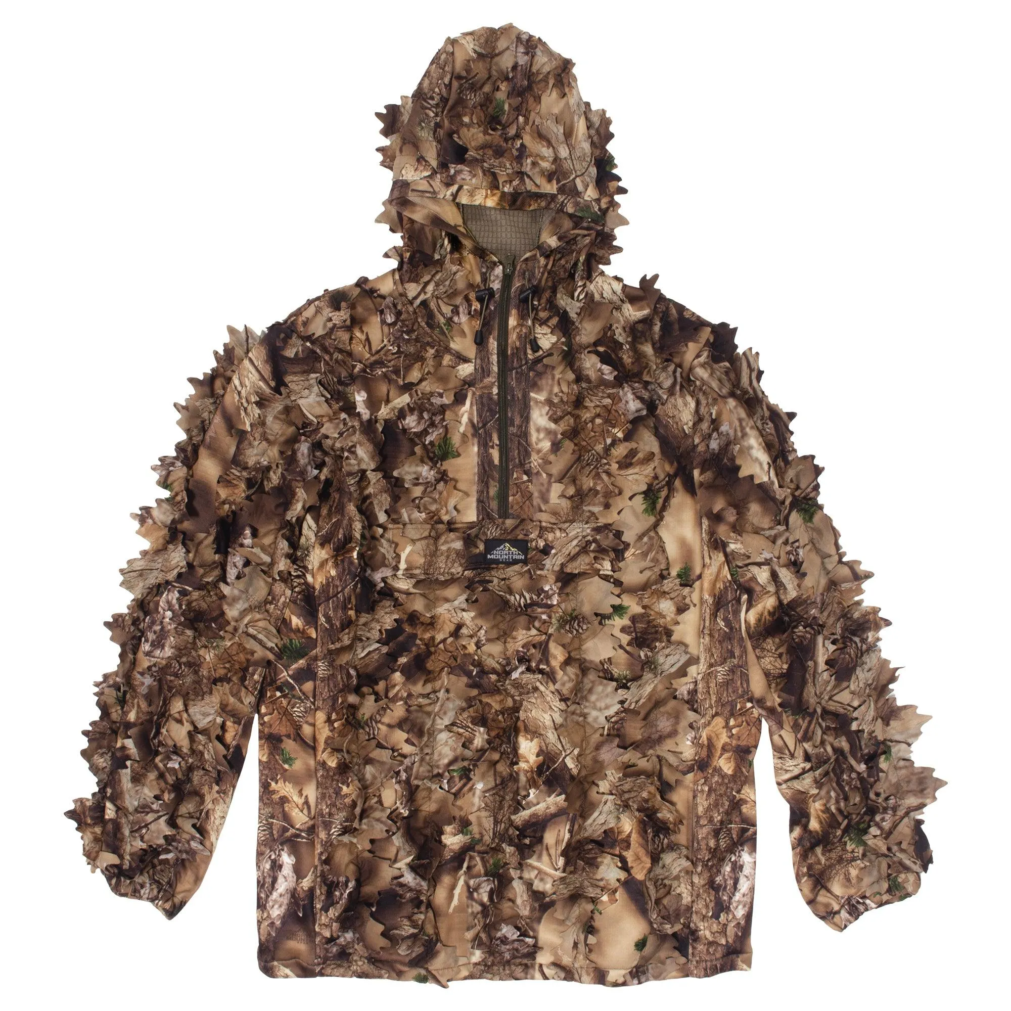 NMG Grid Fleece - Insulated 1/4 Zip Leafy Jacket